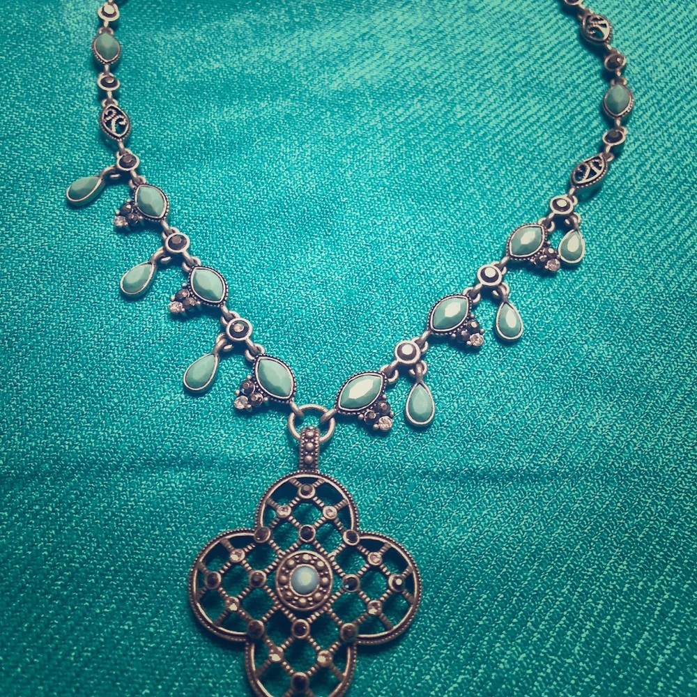 Silver/Turquoise Necklace